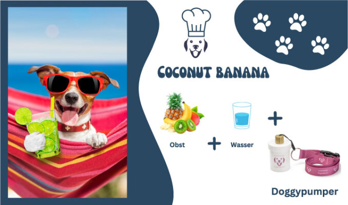 Coconut Banana - Rezept Coconut Banana - für deinen Doggypumper