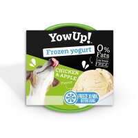 Hunde Eiscreme Joghurt "Apfel-Hühnchen" (12er Pack)