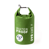 Waterproof Pet Food Bag Dry-Bag 5L green