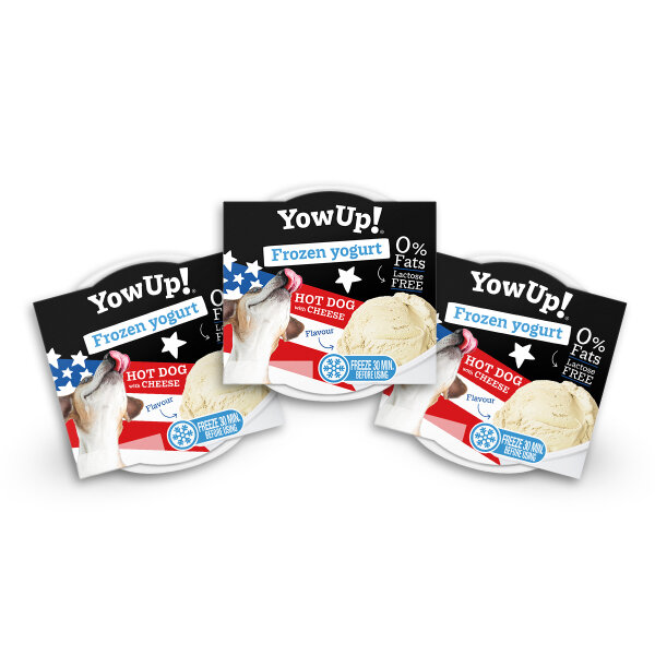 Eiscreme Joghurt "Hot-Dog Cheese" (3er Pack)