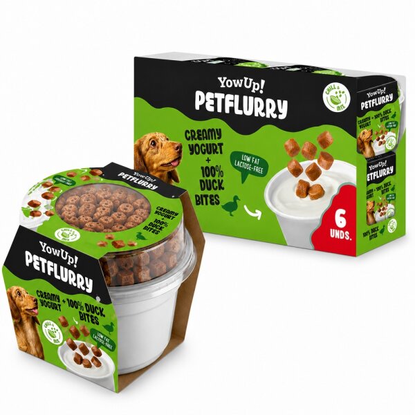 PetFlurry Ente für Hunde (6er Pack)