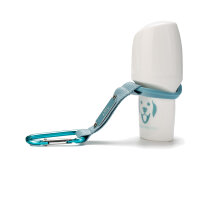 Doggyroller with holder & carabiner turquoise