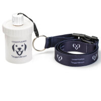 Doggypumper with lanyard navy