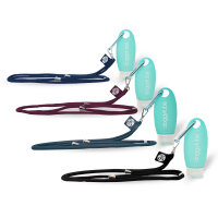 Doggytube turquoise with XL cord strap